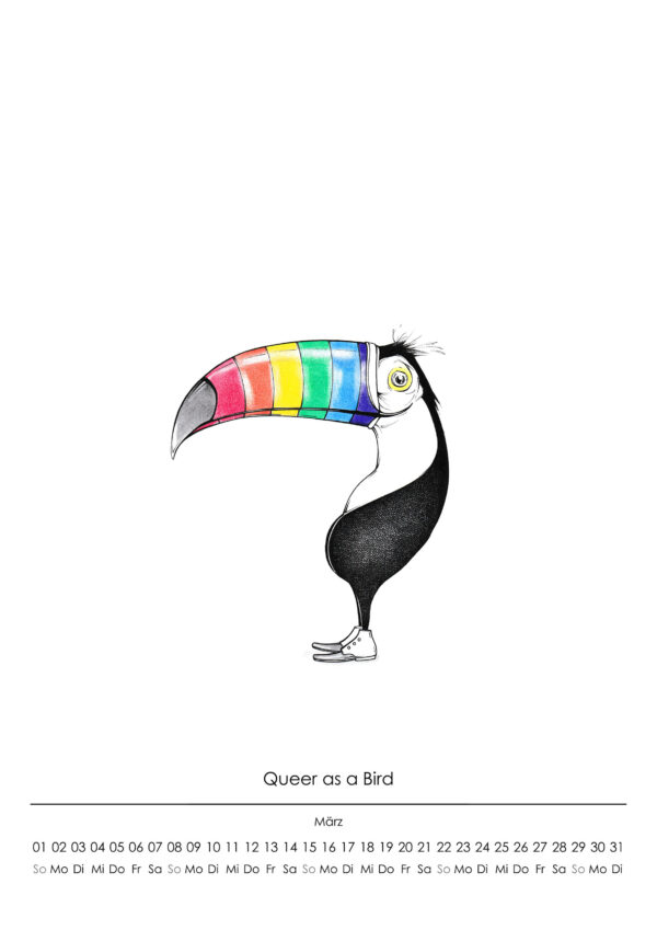 Vogel-Kalender 2026 "Geflügel" – Bild 2