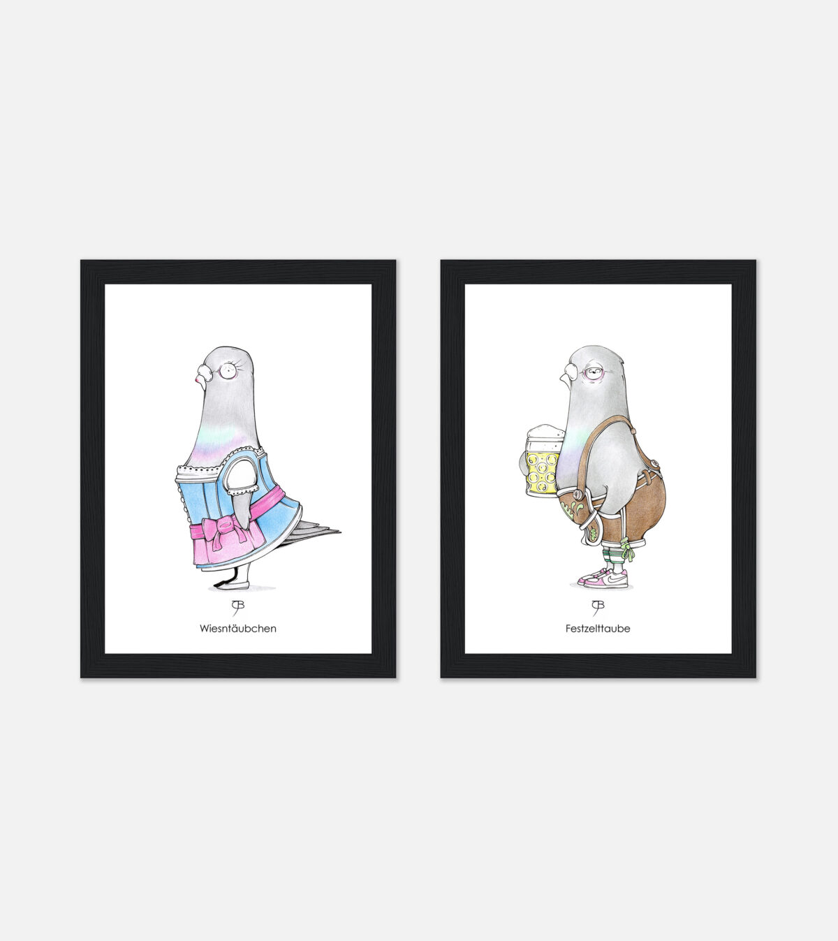 2 Wiesn Kunstdrucke